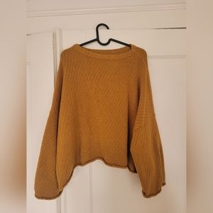 Papermoon Mustard Yellow Sweater Size   S/M